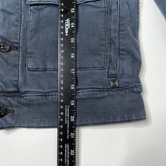 Lularoe Blue Ombre Kenny Denim Jacket Size Small - Picture 8 of 10